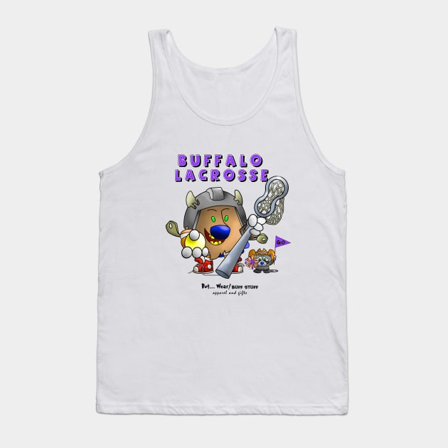 Buffalo Lacrosse Tank Top by McCullagh Art